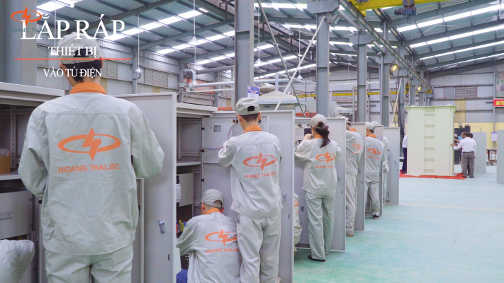 Lắp ráp tủ điện tại HT Electric

