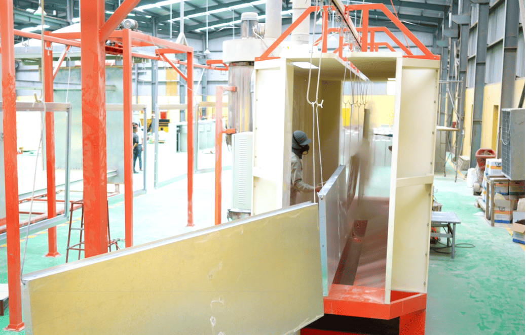 Buồng sơn tĩnh điện - HT Electric