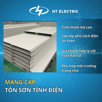 MÁNG CÁP SƠN TĨNH ĐIỆN - ƯU ĐIỂM
