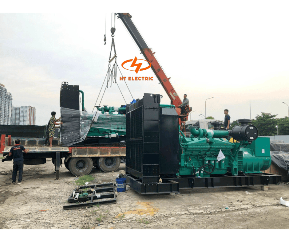 Thi công máy phát điện