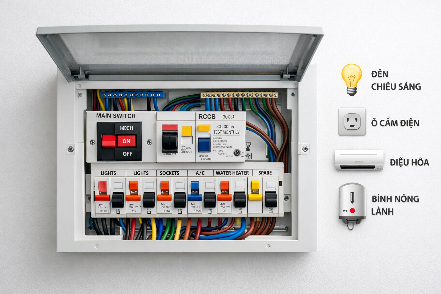 Tủ điện Dân Dụng