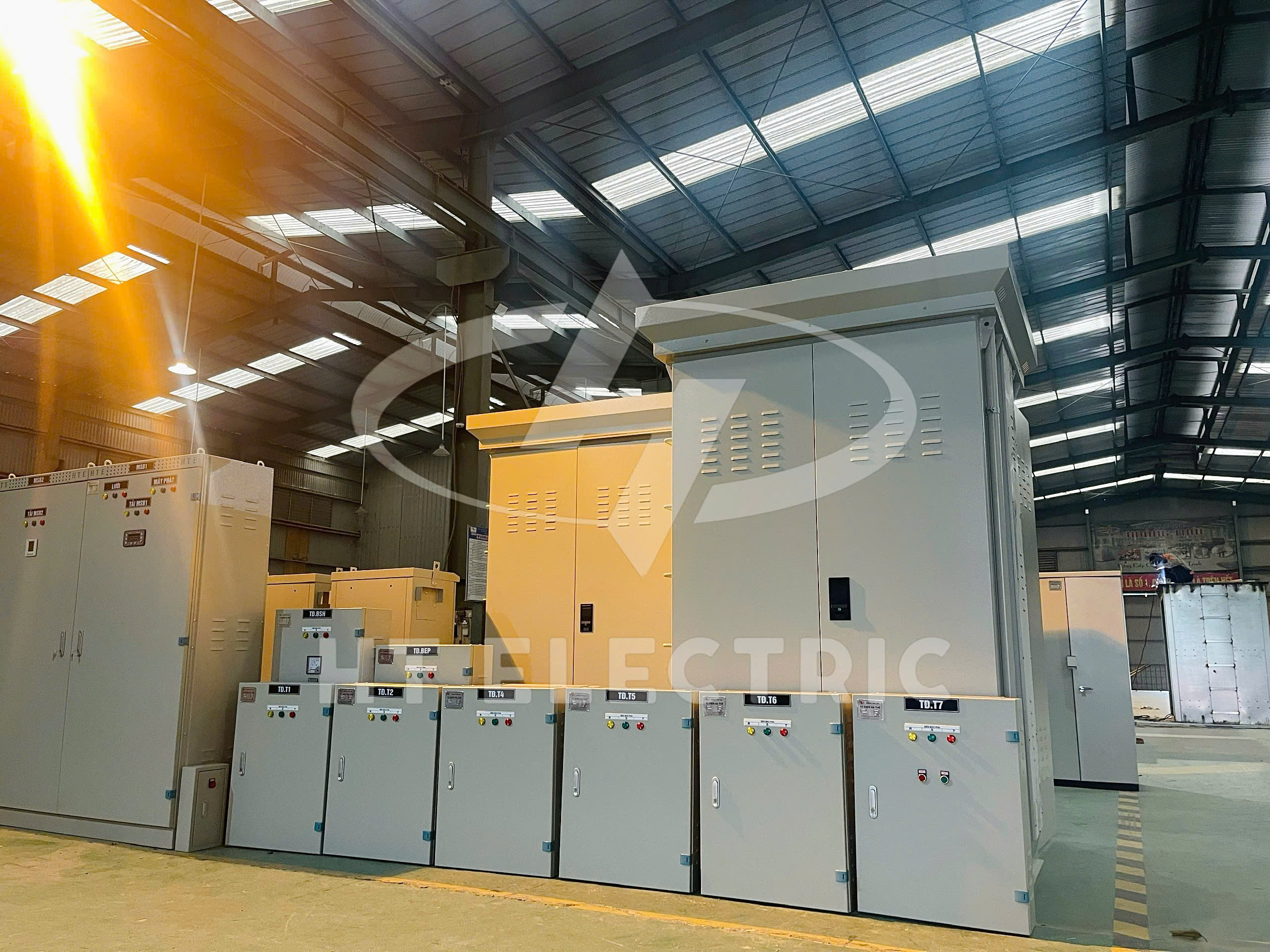 tủ điện quy mô lớn
