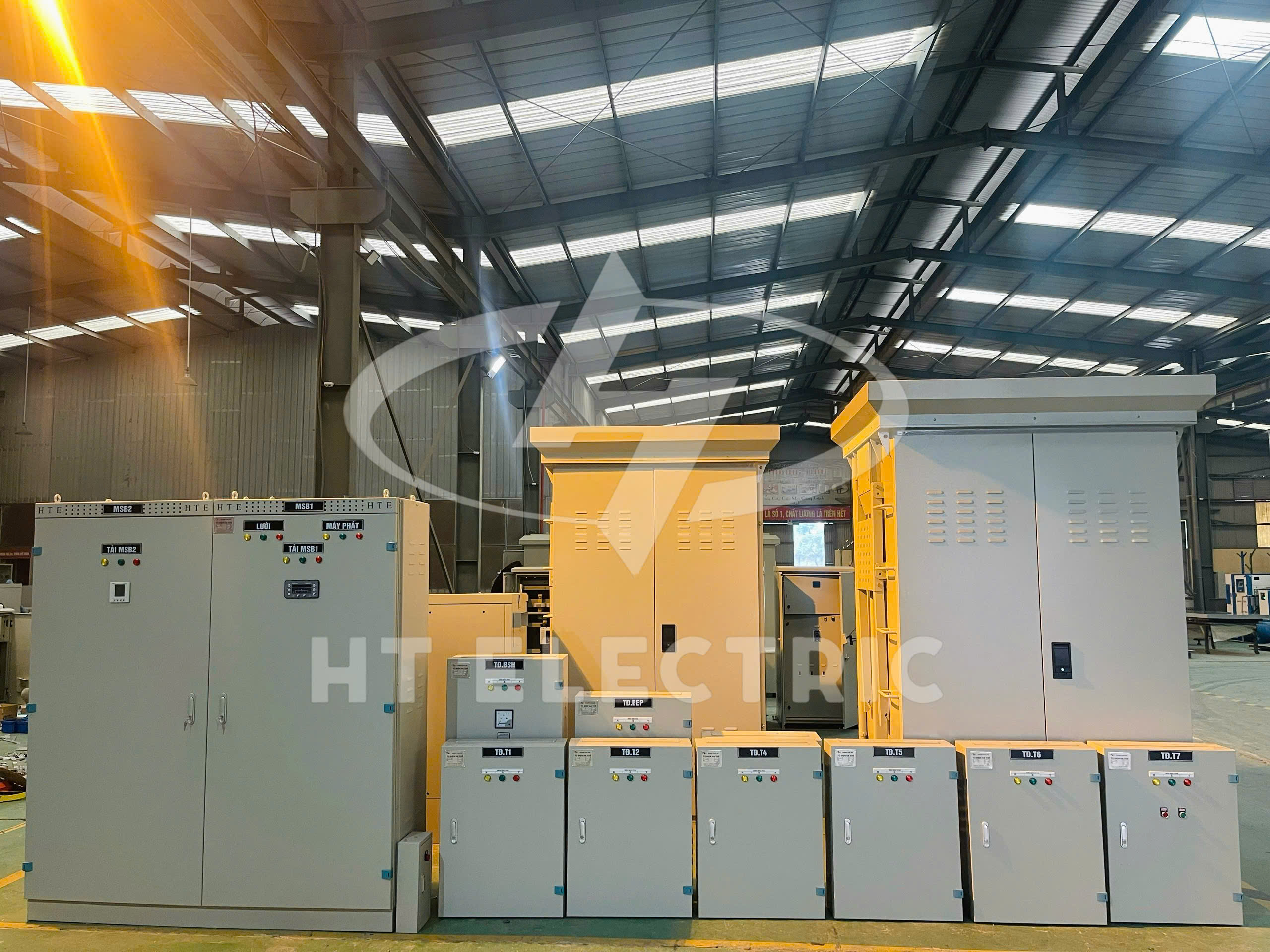 tủ điện quy mô lớn