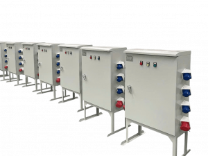 tủ điện thi công