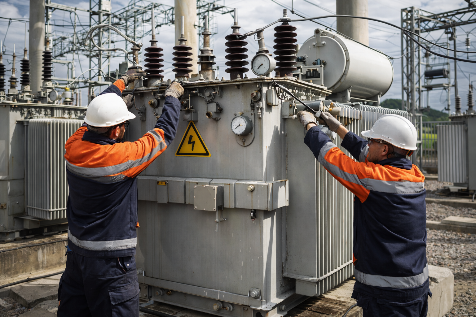 LẮP ĐẶT MÁY BIẾN ÁP